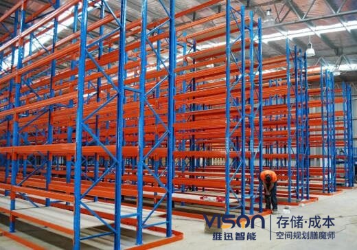 橫梁式托盤貨架一組要多少背檔桿？